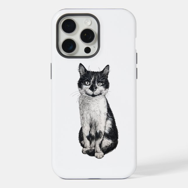 Ogie the cat iPhone case (Back)