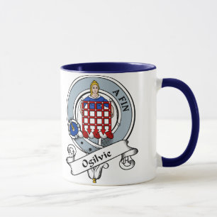 Ogilvie Clan Badge Mug