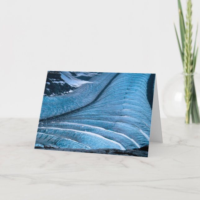 Ogives of the Gilkey Trench card - blank inside (Front)