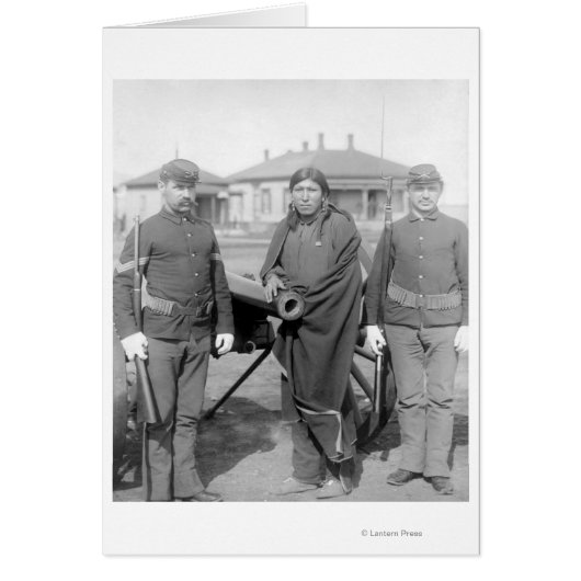 Oglala Indian Plenty Horses Cards (Front)