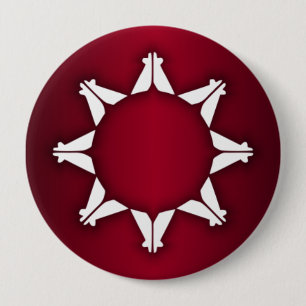 Oglala Lakota Flag Button