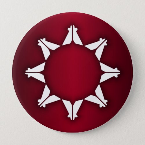 Oglala Lakota Flag Button