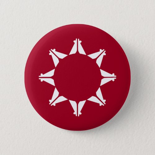Oglala Lakota Sioux Flag  Button