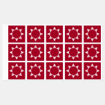 Oglala Lakota Sioux Flag Labels