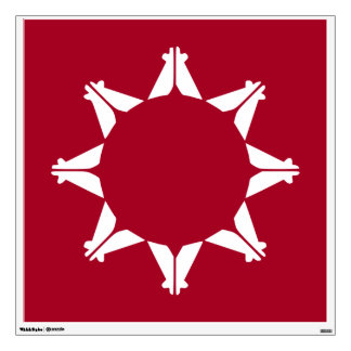 Oglala Lakota Sioux Flag Wall Decal