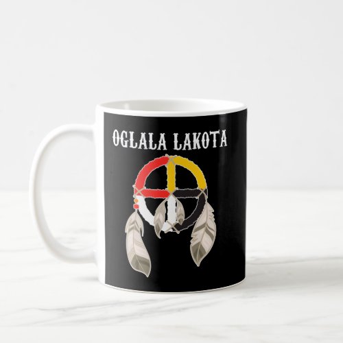 Oglala Lakota Sioux South Dakota Medicine Wheel La Coffee Mug