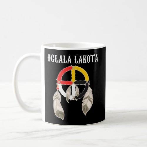 Oglala Lakota Sioux South Dakota Medicine Wheel La Coffee Mug