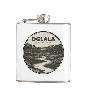 Oglala National Grassland Nebraska Stream Flask