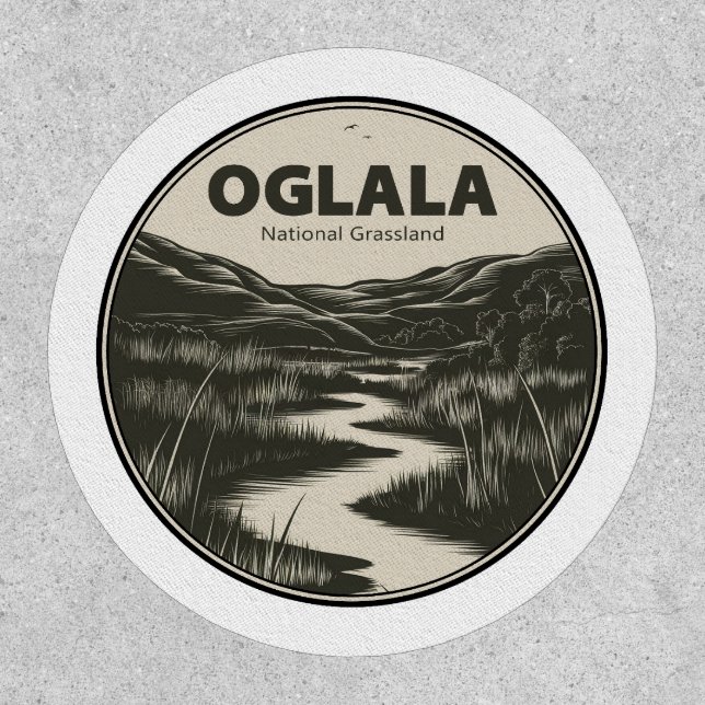 Oglala National Grassland Nebraska Stream Patch (Front)