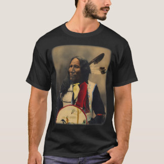 Oglala Sioux Lakota Chief Strikes With Nose T-Shirt