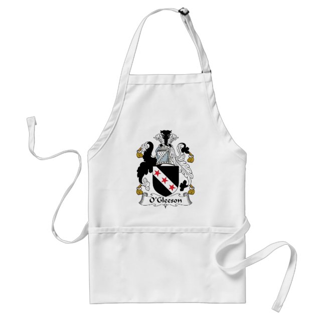 O'Gleeson Family Crest Adult Apron (Front)