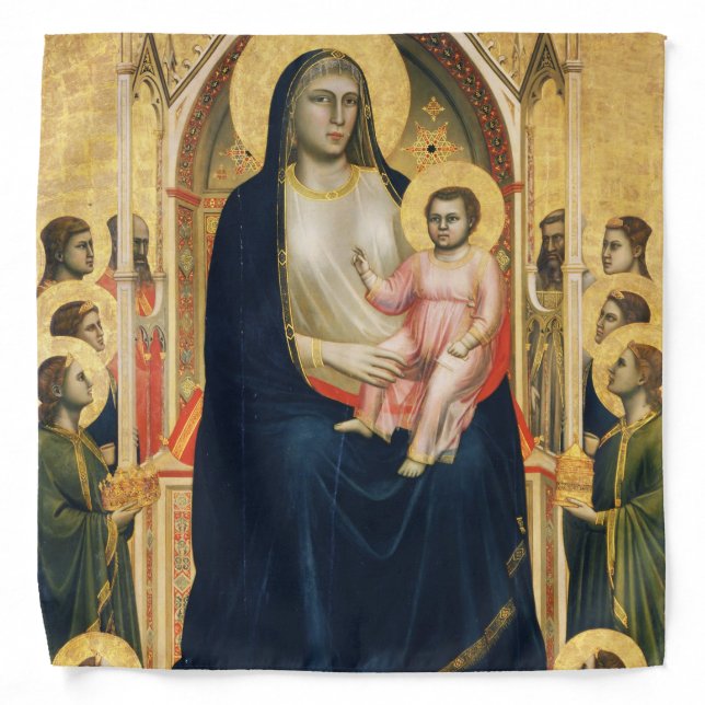 Ognissanti Madonna, Giotto, 1306-1310 Bandana (Front)