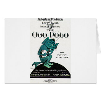 Ogo-Pogo, The Funny Fox-Trot, ShukerNature Cards
