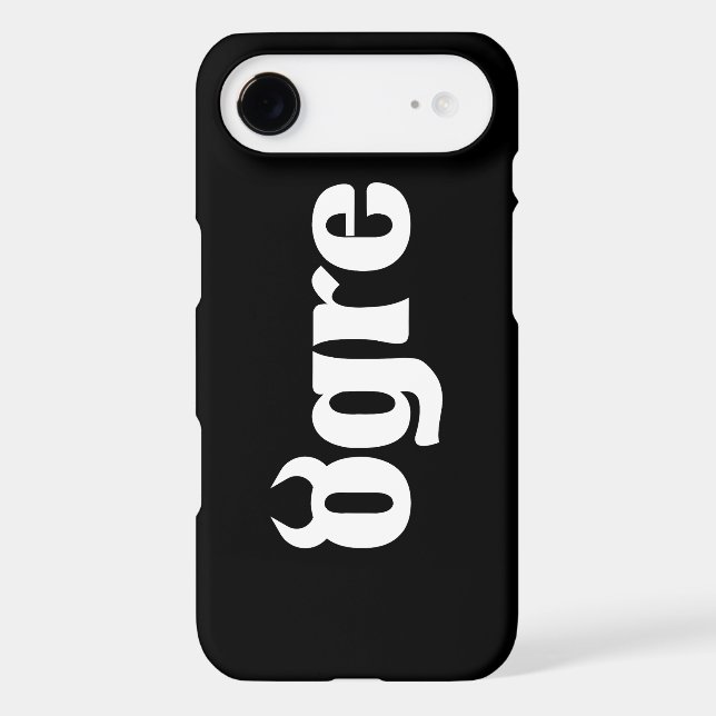 Ogre Iphone Case (Back)