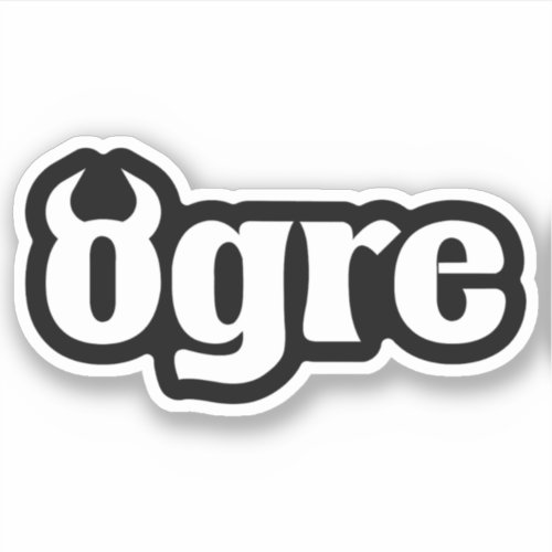 Ogre Sticker