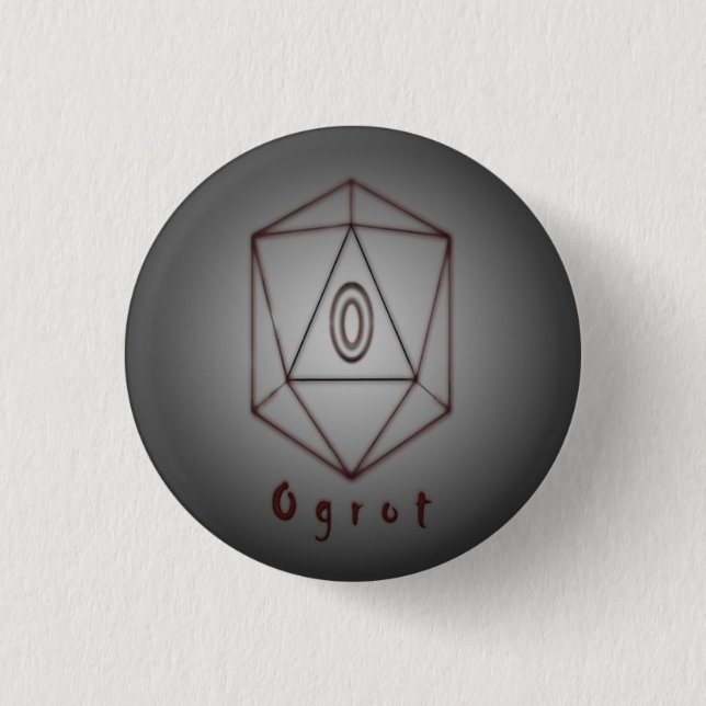Ogrot Logo Button-Pin Pinback Button (Front)