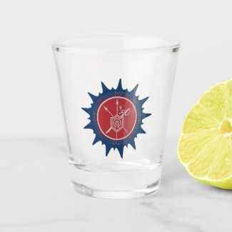 Ogum Beira Mar Shot Glass