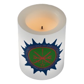 Ogum de Nagô Flameless Candle