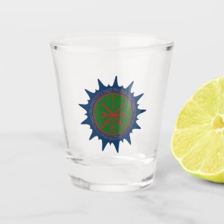 Ogum de Nagô Shot Glass