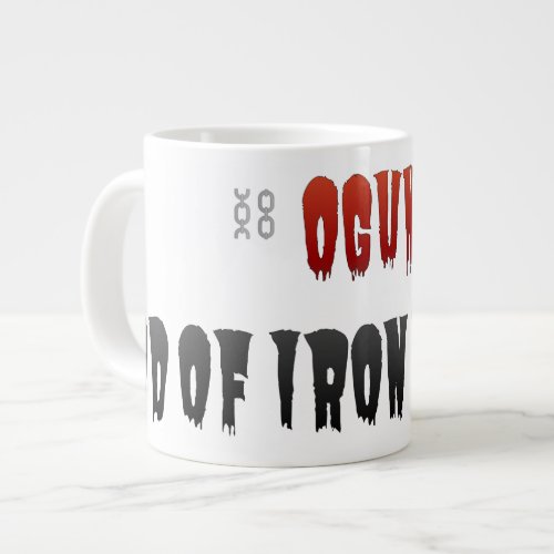 Ogun God Of Iron And War Giant Coffee Mug