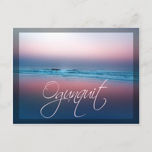 Ogunquit Beach Ogunquit Maine Postcard (Front)