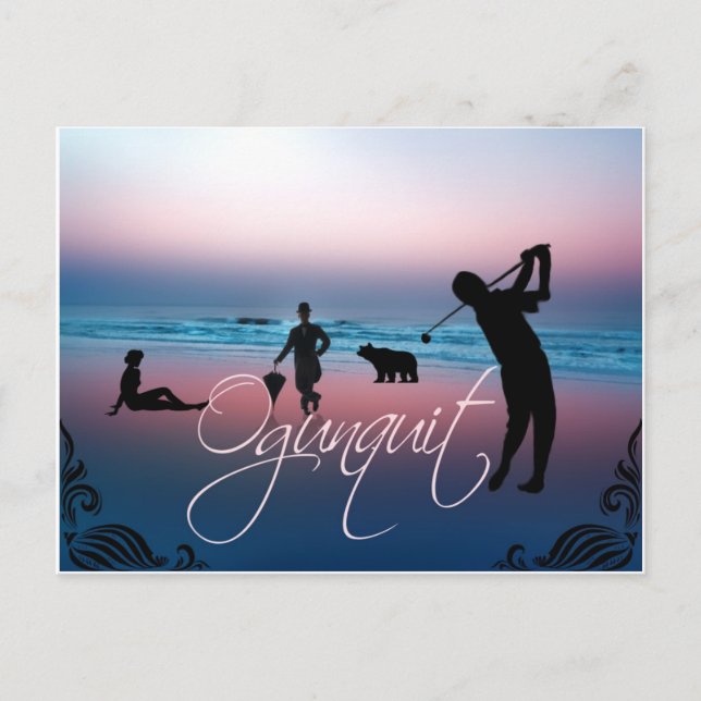 Ogunquit Beach Ogunquit Maine Postcard (Front)