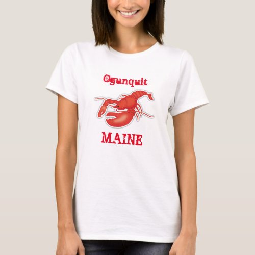 Ogunquit MAINE _ Lobster T_Shirt