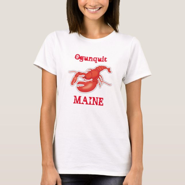 Ogunquit MAINE - Lobster T-Shirt (Front)