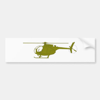 OH-6A Observation Helicopter Bumper Sticker