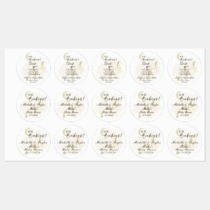 Oh Babies! Sticker Baby Shower Neutral Twin Storks