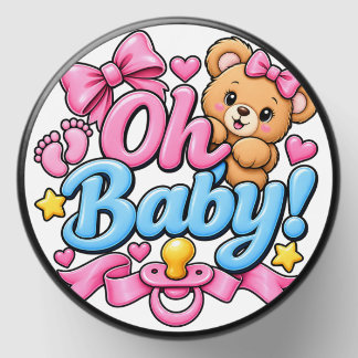 Oh Baby! Baby Shower Celebration Design Mini Candle Favors