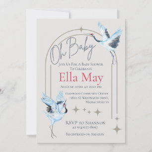 Oh Baby, Baby Shower Invitation