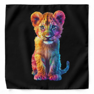 Oh Baby Big Cat Cub Bandana