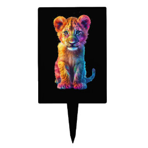 Oh Baby Big Cat Cub Cake Topper