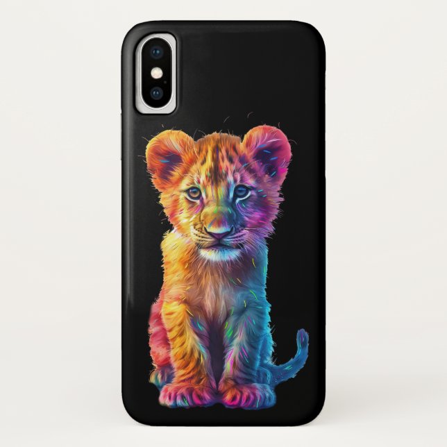 Oh Baby Big Cat Cub  Case-Mate iPhone Case (Back)