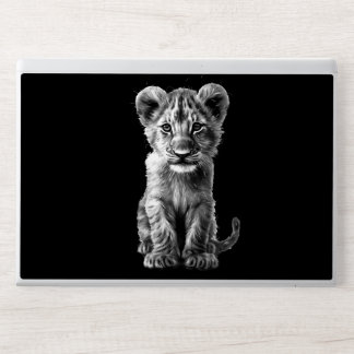 Oh Baby Big Cat Cub Gray HP Laptop Skin