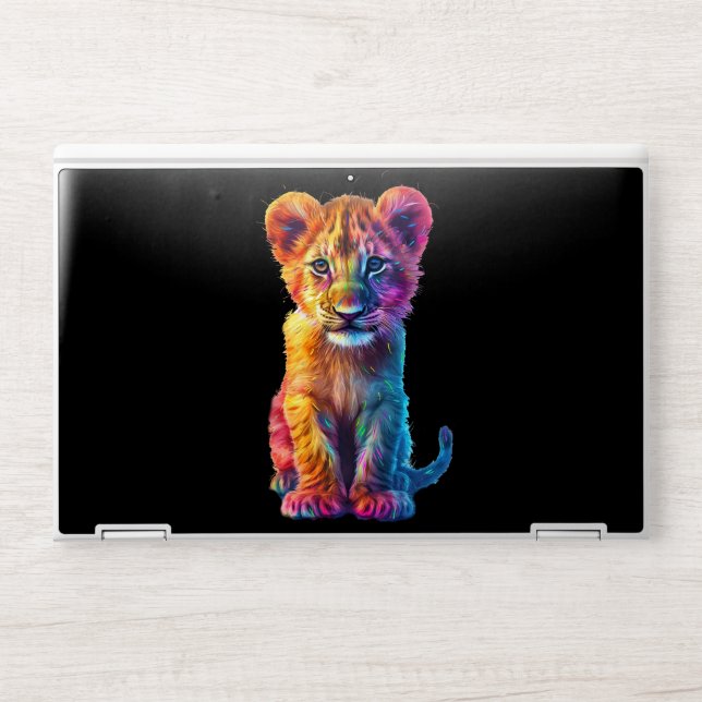 Oh Baby Big Cat Cub  HP Laptop Skin (Front)