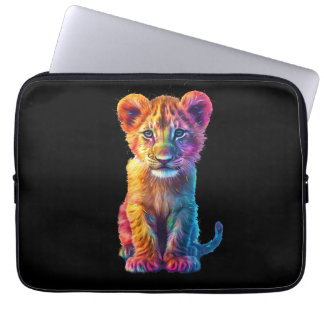 Oh Baby Big Cat Cub  Laptop Sleeve