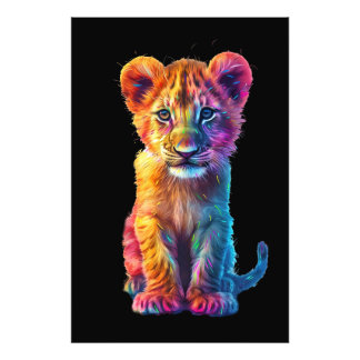Oh Baby Big Cat Cub  Photo Print