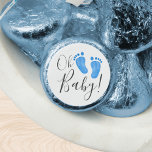 Oh Baby Blue Feet Baby Shower  Hershey&#174;&#39;s Kisses&#174;