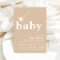 Oh Baby Boho Simple Heart Baby Shower 