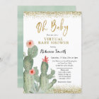 Oh Baby Cactus Virtual Baby Shower