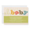 OH BABY! | COLORFUL BABY SHOWER INVITATION