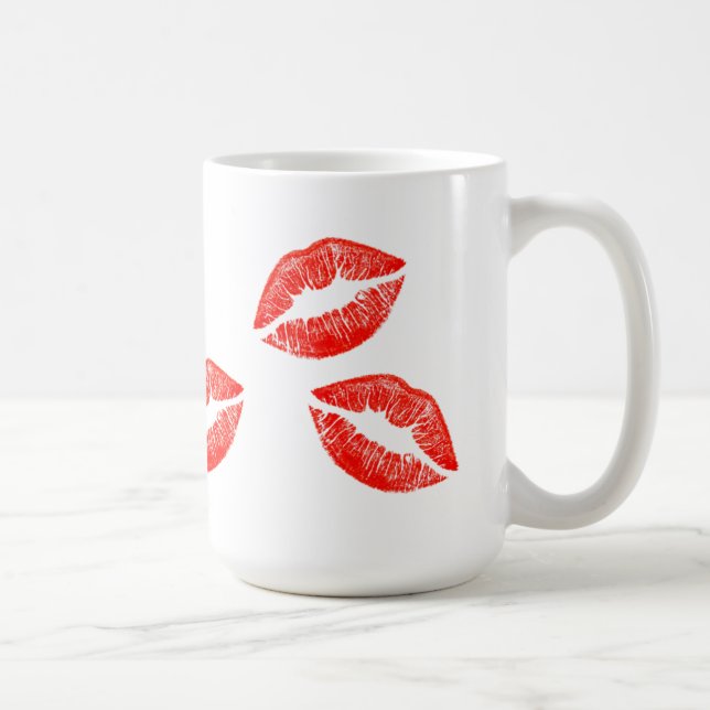 Oh Baby Cover Me In Kisses! Coffee Mug (Right)