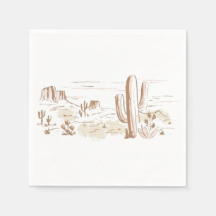 Oh Baby Cowgirl Shower  Napkins