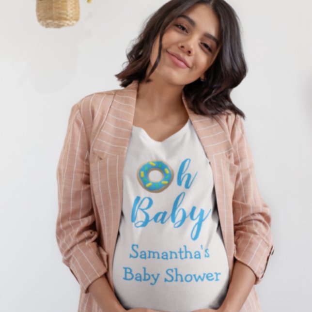 Oh Baby Donut Baby Shower T-Shirt (Creator Uploaded)