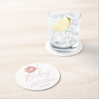 Oh Baby Donut Sprinkle Girls Baby Shower