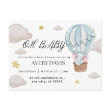 oh baby, elephant, blue