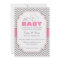 Oh Baby Elephant - Pink & Gray Baby Shower Invite