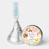 Oh Baby Farm Animals Baby Shower Hershey®'s Kisses®